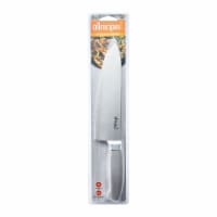 Allrecipes Stamped Poly Chef Knife - Gray
