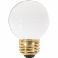 Satco 25W Frosted Medium G16.5 Incandescent Globe Light Bulb S4541
