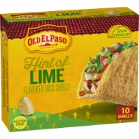 Old El Paso Hint Of Lime Flavored Stand 'N Stuff Taco Shells