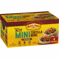 Old El Paso™ Mini Flour Tortilla Bowl Dinner Kit Perspective: Main