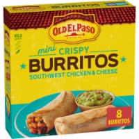 Old El Paso Mini Crispy Burritos Southwest Chicken and Cheese Perspective: Main