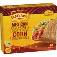Old El Paso Mexican Style Street Corn Stand 'N Stuff Taco Shells Perspective: Main