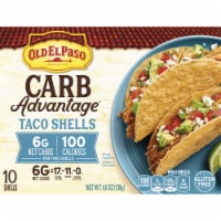 Old El Paso Carb Advantage Gluten Free Crunchy Taco Shells Perspective: Main
