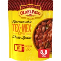 Old El Paso Microwavable Tex-Mex Style Pinto Beans Pouch Perspective: Main