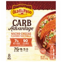 Old El Paso™ Carb Advantage™ Nacho Cheese Flavored Taco Shells Perspective: Main