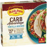 Old El Paso Carb Advantage Tortilla Rounds Taco Kit Perspective: Main