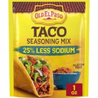 Old El Paso™ Taco Seasoning Mix With 25% Less Sodium Perspective: Main