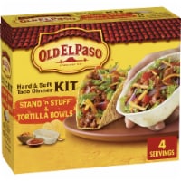 Old El Paso™ Stand 'N Stuff™ Shells & Tortilla Bowls Dinner Kit Perspective: Main