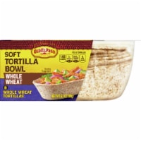 Old El Paso Whole Wheat Soft Tortilla Taco Bowls Perspective: Main