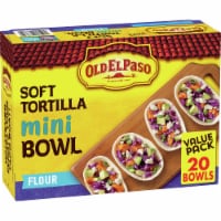 Old El Paso™ Value Pack Soft Flour Tortilla Mini Bowls Perspective: Main