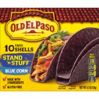 Old El Paso Stand 'N Stuff Blue Corn Taco Shells Perspective: Main