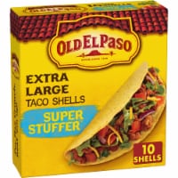 Old El Paso Extra Large Super Stuffer Taco Shells Perspective: Main