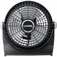 Lasko® Breeze Machine Pivoting Floor/Table Fan - Black Perspective: Main