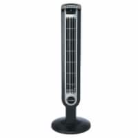 Lasko 36 3-Speed Electric Oscillating Tower Fan with Remote and Ionizer, Black