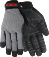 Red Steer Glove Company® Ironskin® Mesh Backed General Utility Gloves - Gray
