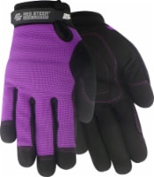 Red Steer Glove Company Ironskin Hi-Dex Gloves - Purple/Black Perspective: Main
