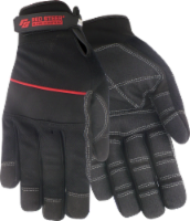 Red Steer Glove Company® Ironskin® Roughneck® General Utility Gloves - Black Perspective: Main