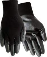 Red Steer Glove Company Nitrile Palm Gloves - Black Perspective: Main