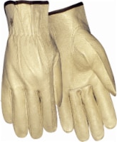 Red Steer Men's Cowhide Leather Work Gloves - Tan