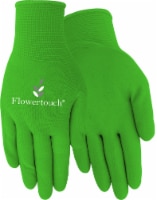 Red Steer Glvoe Company Flowertouch Foam Latex Glvoes - Green Perspective: Main