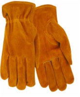 Red Steer Glove Company Lined Suede Cowhide Driver Gloves Perspective: Main