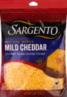 Sargento Mild Cheddar Fancy Shredded Cheese Perspective: Main