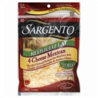 Sargento Shredded Reduced Fat 4 Cheese Mexican Blend Perspective: Main