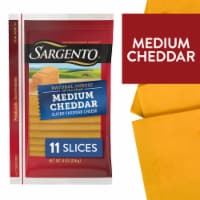Sargento® Natural Medium Cheddar Cheese Slices