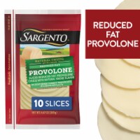 Sargento® Reduced Fat Provolone Sliced Cheese Perspective: Main