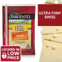 Sargento Ultra Thin Swiss Cheese Slices