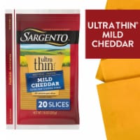 Sargento® Ultra Thin® Mild Cheddar Cheese Slices