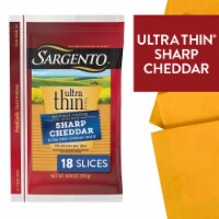 Sargento® Ultra Thin Sharp Cheddar Cheese Slices Perspective: Main