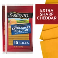 Sargento® Natural Extra Sharp Cheddar Cheese Slices