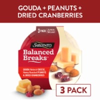 Sargento Balanced Breaks Gouda Cheese Honey Roasted Peanuts & Dried Cranberries Snacks