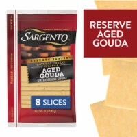 Sargento Reserve Series Aged Gouda Cheese Slices