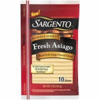 Sargento Reserve Series Fresh Asiago Cheese Slices Perspective: Main
