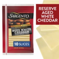 Sargento® Aged White Cheddar Cheese Slices