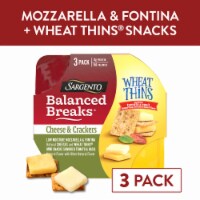 Sargento® Balanced Breaks Low Moisture Mozzarella and Fontina Cheeses with Wheat Thins Mini Snacks