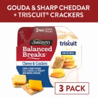 Sargento® Balanced Breaks® Gouda and Sharp Cheddar Cheese with Mini Triscuit Crackers