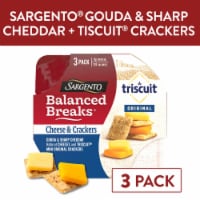 Sargento® Balanced Breaks® Gouda and Sharp Cheddar Cheese with Mini Triscuit Crackers