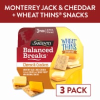Sargento® Balanced Breaks® Monterey Jack and Mild Cheddar Cheese with Mini Wheat Thins Snack Pack