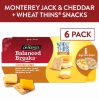 Sargento® Balanced Breaks® Wheat Thins™ Monterey Jack & Mild Cheddar Cheese & Crackers Perspective: Main