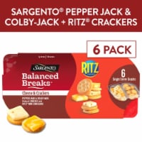 Sargento® Balanced Breaks Pepper Jack and Colby-Jack Cheeses with Mini Ritz® Crackers Snack Pack
