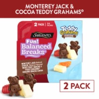 Sargento® Fun Balanced® Breaks Monterey Jack Cheese with Fruit Snacks and Cocoa Teddy Grahams