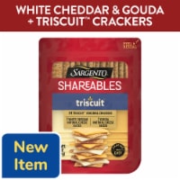 Sargento® Shareables White Cheddar & Gouda Sliced Cheese with Triscuit™ Original Crackers Snack Kit Perspective: Main