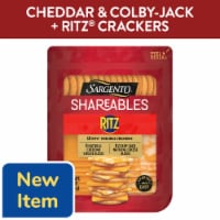 Sargento® Shareables Cheddar & Colby Jack Sliced Cheese with Ritz® Original Crackers Perspective: Main
