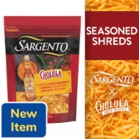 Sargento® Cholula® Queso Quesadilla & Asadero Shredded Cheeses with Hot Sauce Seasonings Perspective: Main