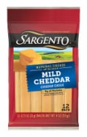 Sargento® Natural Mild Cheddar Cheese Sticks Pack Perspective: Main