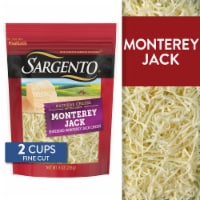 Sargento Off the Block Fine Cut Shredded Monterey Jack Cheese