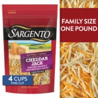 Sargento® Off the Block Shredded Cheddar Jack Cheese
